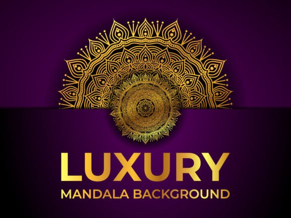 Download Luxury Golden Mandala Background Design - Premium Resources