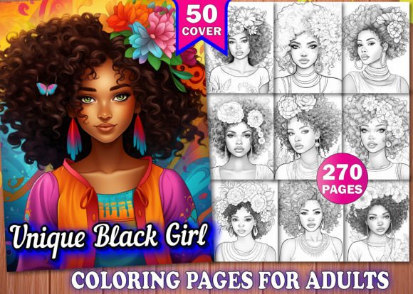 Download 270 Unique Black Girl Coloring Pages KDP - Kdp Collection
