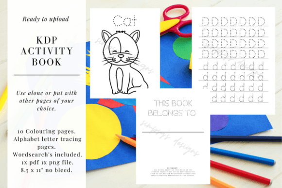 Download KDP Activity Book Featuring Farm Animals - Kdp Collection